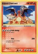 scared Charizar