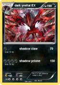 dark yveltal EX
