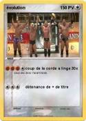 évolution