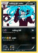 rolling girl