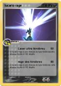 lucario rage