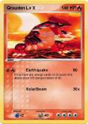 Groudon Lv X