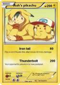 Ash's pikachu
