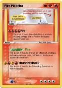 Fire Pikachu