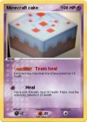 Minecraft cake