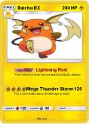 Raichu EX