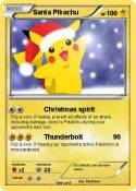Santa Pikachu