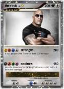 the rock