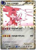 foxy x mangle