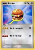 patée de crabe