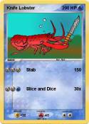 Knife Lobster