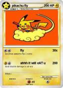 pikachu fly
