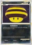 bee mushroom