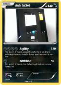 dark tablet