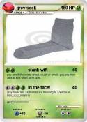 grey sock