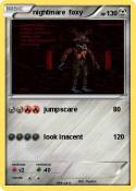nightmare foxy