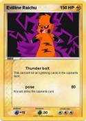 Evilline Raichu