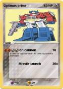 Optimus prime