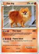 Fire dog