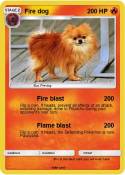 Fire dog