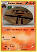 coconut (orange