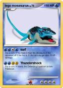 lego mosasurus