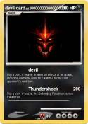 devil card