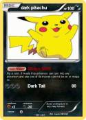 dark pikachu