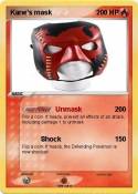 Kane's mask