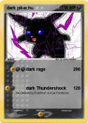 dark pikachu