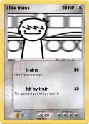 i like trains