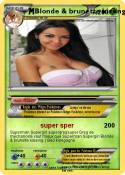 Blonde & brunet