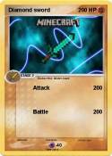 Diamond sword