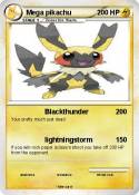 Mega pikachu