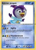 Summer penguin