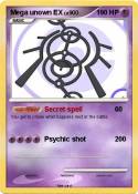 Mega unown EX