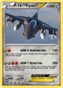 F-16 “Viper.”