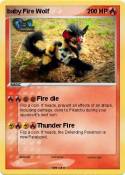 baby Fire Wolf