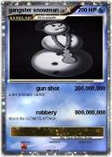 gangster snowma