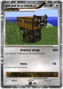 I got put in a