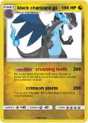 black charizard