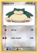 snorlax LV.X