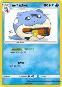 nerf spheal