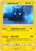 Lightning cat