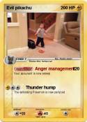Evil pikachu