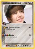 JUSTIN BIEBER
