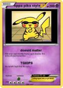 oppa pika style
