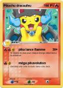 Pikachu dracauf