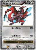 Dark wing X
