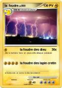 la foudre